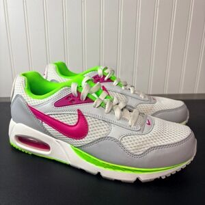 Nike Air Max Wright Womens Sz 9 White Grey Pink Neon Green Sneakers